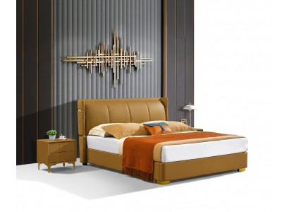 Tweepersoonsbed Oranje Meubels Bedden Slaapkamer Tweepersoonsbed Beige Hotel