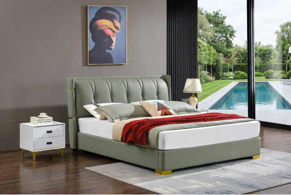 Tweepersoonsbed Beige Meubels Bedden Slaapkamer Tweepersoons Bed Beige Hotel