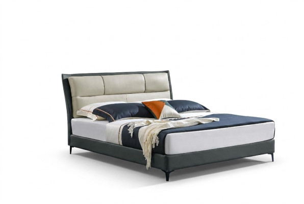 Ontwerper Bed Bedframe Hotel Metaal Bedden Tweepersoons Slaapkamer Hout