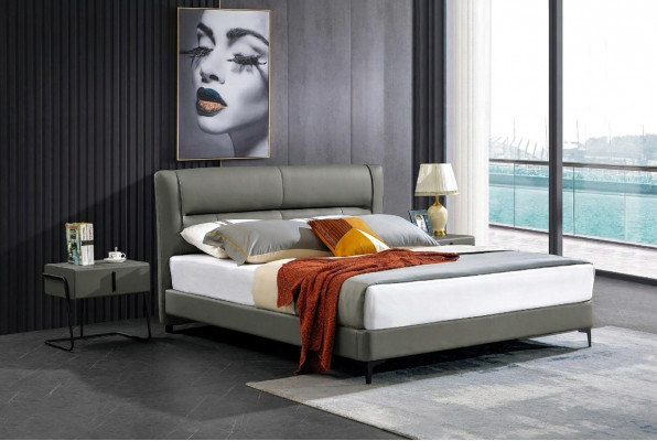 Twee-persoons bedden Koninklijk bed Slaapkamer Luxe bed Hout 180x200cm Luxe