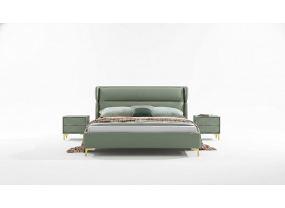 Bed opvulling ontwerp luxe dubbel decoratie hotelbedden huwelijksslaapkamers leer