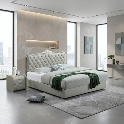 Tweepersoonsbed Slaapkamer Bedden Luxe Meubelen Tweepersoonsbed Chesterfield Barok Stijl