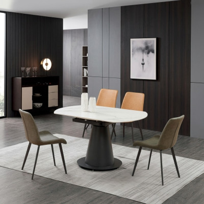 Eetset Eettafel 4 x Stoel Set Tafel Eetgroep 5-delig. Tafels
