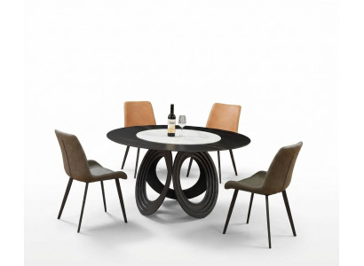 Compleet set eettafel 4x stoelen eetkamerset eetgroep houten tafel