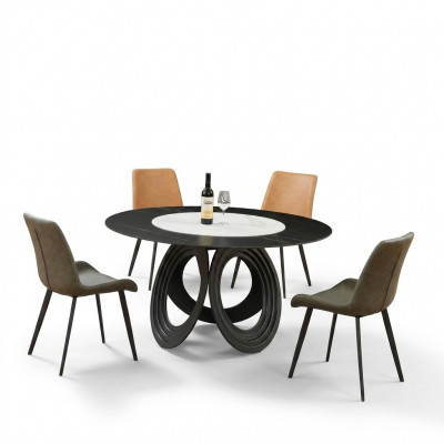 Ronde eettafel tafel 135cm metaal Ronde moderne conferentietafels