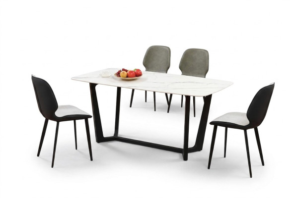 Kolomtafel Luxe Tafels Eetkamermeubilair Complete Set 5-delig.