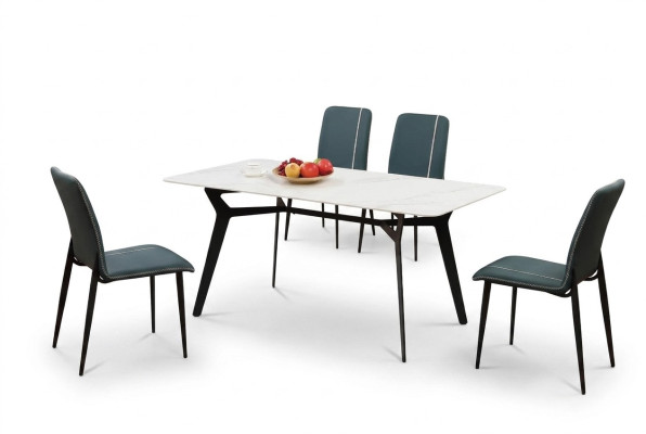 Tafel Luxe Tafels Eetkamer Meubilair Compleet Garnituur 5-dlg. Set Groep