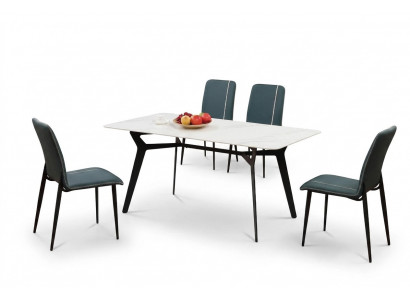 Tafel Luxe Tafels Eetkamer Meubilair Compleet Garnituur 5-dlg. Set Groep