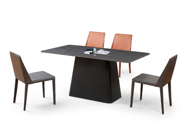 Klassieke tafel Eettafel Hout Eetkamerset 4x Stoelset Stoelen