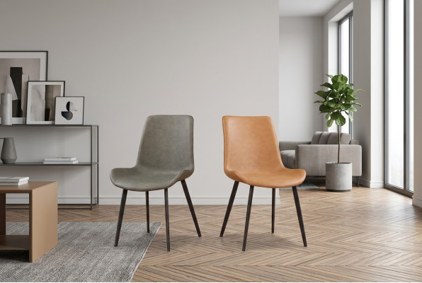 Ontwerperstoel Luxe fauteuil Gestoffeerde stoelen 1x woon eetkamer