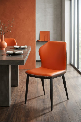 Stoelset Zitkussen Set Modern Eetkamer Stoelen Leer Hout