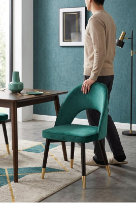 Moderne fauteuil stoel 1x eetkamer lounge gestoffeerde stoel textiel zitplaats nieuw