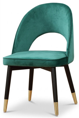Moderne fauteuil stoel 1x eetkamer lounge gestoffeerde stoel textiel zitplaats nieuw