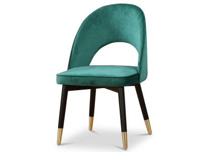 Moderne fauteuil stoel 1x eetkamer lounge gestoffeerde stoel textiel zitplaats nieuw