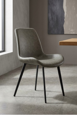 Moderne fauteuil stoel 1x eetkamer tv-zitkamer gestoffeerde stoel club lounge