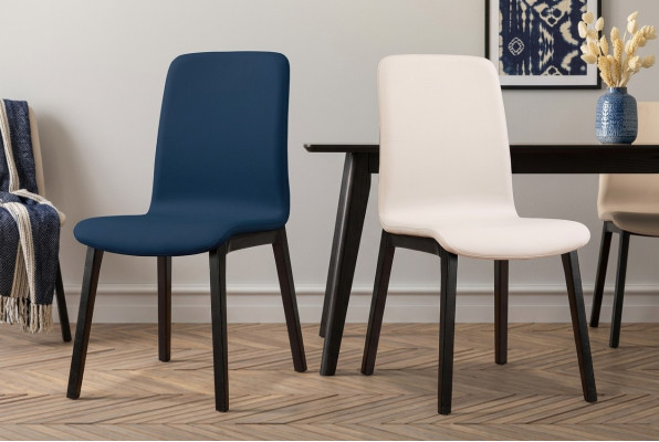 Luxe eetkamerstoel bekledde stoelen fauteuil tv-lounge zitplaats 1x fauteuil luxe