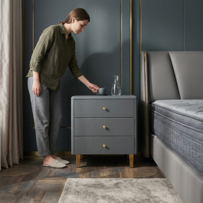 Nachtkastje Console Bijzettafel Slaapkamer Decoratie Tafel Nachtkastjes Hout