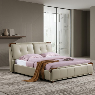 Design slaapkamer 3-delige set Bed Nachtkastje Klassiek luxe beddenset meubilair