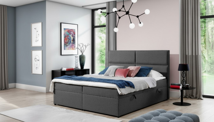 Ontwerper Bed Chesterfield Textiel Hotelbedden Tweepersoons Slaapkamer Luxe 180x200