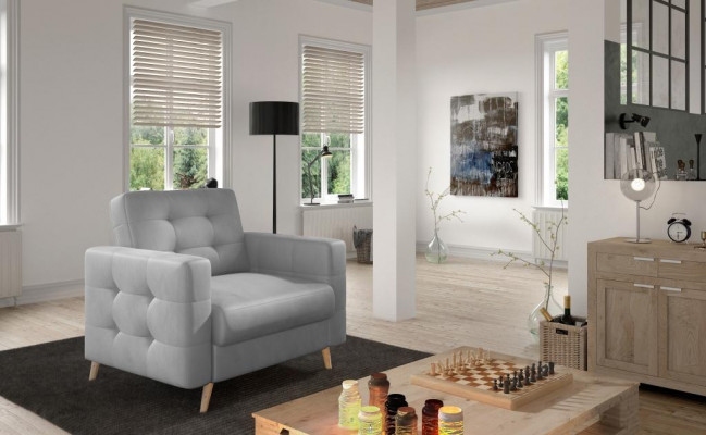 Fauteuil Stoel Eetkamer Tv-lounge Zitplaats Groen Modern Ontwerp Gestoffeerde Stoel Nieuw
