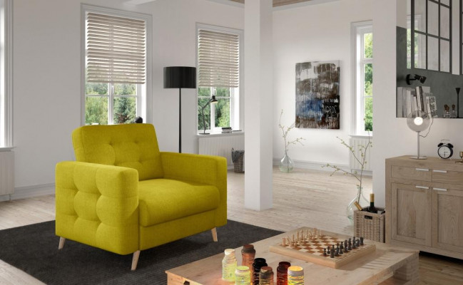 Fauteuil Stoel Eetkamer Tv-lounge Zitplaats Groen Modern Ontwerp Gestoffeerde Stoel Nieuw