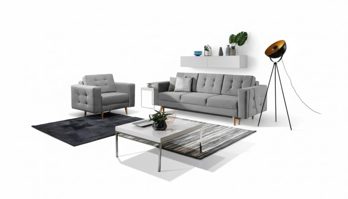 Sofa set 3+1 zits zitkussen sets Lederen bankstellen bankstellen Bankstel