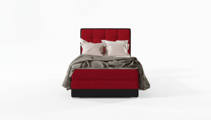 Bed Bekleding Ontwerp Luxe Hotel Bedden 90x200cm Slaapkamer Boxspring Single