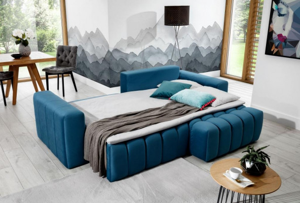 Hoekbank Grijs Stof L Vorm Bank Ontwerp Bank Bekleding Stof Moderne Set