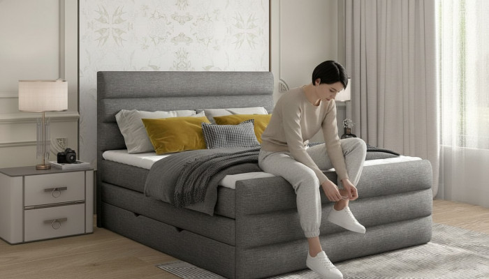 Luxe boxspringbed ontwerp bedden hotelinrichting tweepersoonsbed 140/160/180x200