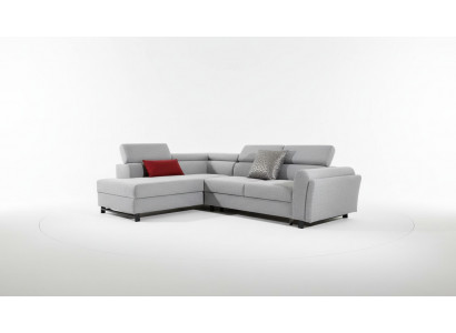 Woonlandschap Hoekbank L Vorm Fauteuil Set Suite Modern Sofa Textiel Zit Hoek