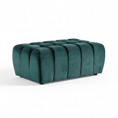 Hocker Voetenbank Bijzettafel Chaiselongue Zitbank Fluweel Stof