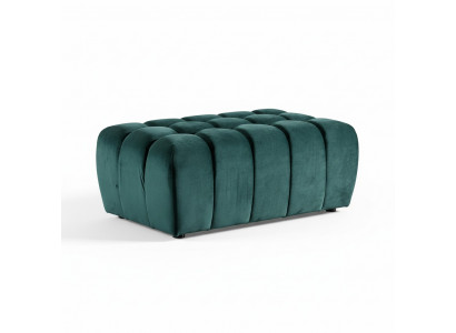 Hocker Voetenbank Bijzettafel Chaiselongue Zitbank Fluweel Stof