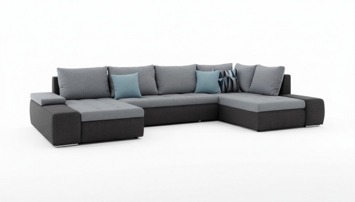 Woonlandschap luxe bankstel hoekbank textiel banken bankstel meubels nieuw