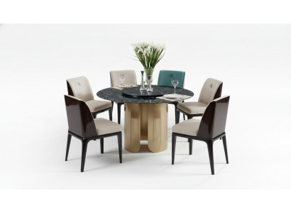 Eettafel 4 stoelen Eetset Eetkamer Groep Stel Moderne Meubels
