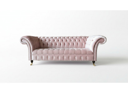 Chesterfield 3-zits Lichtroze Creatieve Meubels Nieuw Woonkamer Modern Design Bankstel