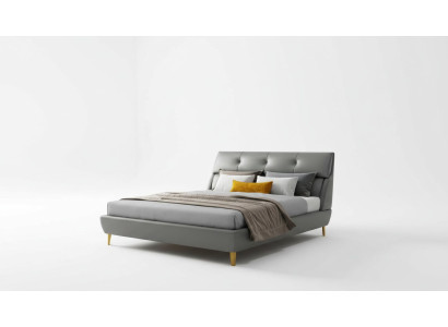 Slaapkamer hotelbedden tweepersoonsbedontwerp leren bedden 180x200cm