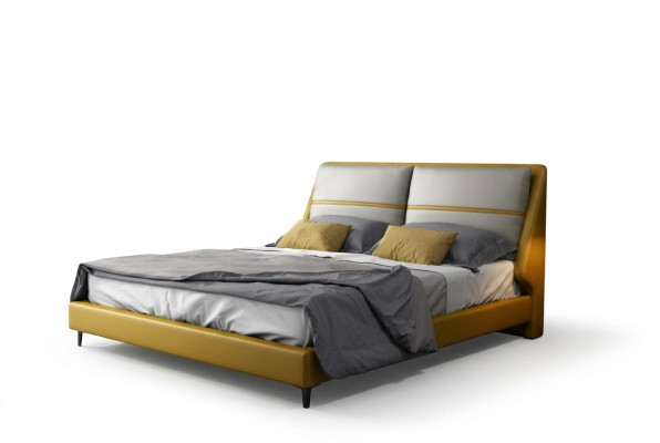 Luxe slaapkamer bed ontwerp luxe dubbele hotelbedden 180x200 cm.