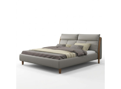 Ontwerp Textiel Bed Huwelijk Moderne Hotel Frame Luxe Tweepersoons Bedden