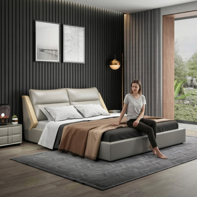 Slaapkamer luxe bed ontwerp houten bed bedden 180x200cm bedden hotel