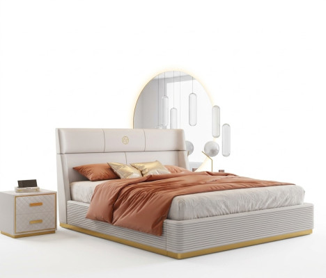 Modern design bed xxl beds double hotel textile 150 180x200cm  Moderne design bed xxl bedden dubbel hotel textiel 150 180x200cm