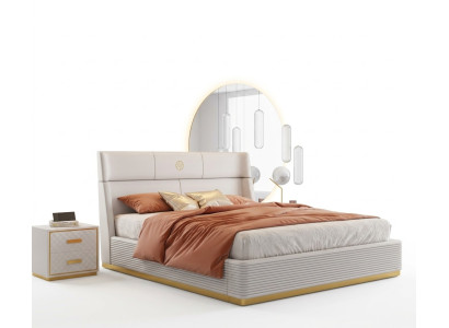 Modern design bed xxl beds double hotel textile 150 180x200cm  Moderne design bed xxl bedden dubbel hotel textiel 150 180x200cm