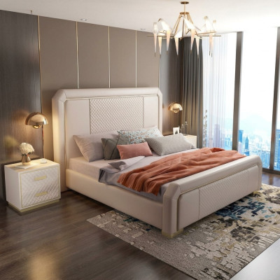 Ontwerper tweepersoonsbed hotel luxe slaapkamer 180x200cm bedden