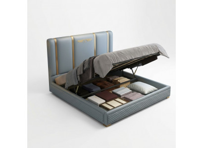 Bed Padding Design Luxe Metalen Bedden Dubbel Huwelijks Slaapkamer Leer