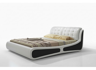 Bedbekleding Ontwerp Luxe Tweepersoonsbedden Wit 180x200 cm Slaapkamer Leer