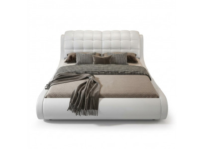 Tweepersoonsbed Bed Huwelijksbed Design Bed Gestoffeerd Bed Designbed Leren Bedden