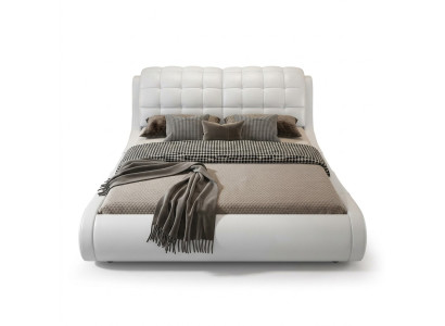 Tweepersoonsbed Bed Huwelijksbed Design Bed Gestoffeerd Bed Designbed Leren Bedden