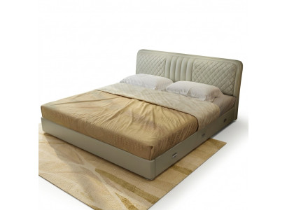 Stof Ontwerp Bed Dubbele Bedden Luxe Huwelijk Modern Hotel Frame Slaap