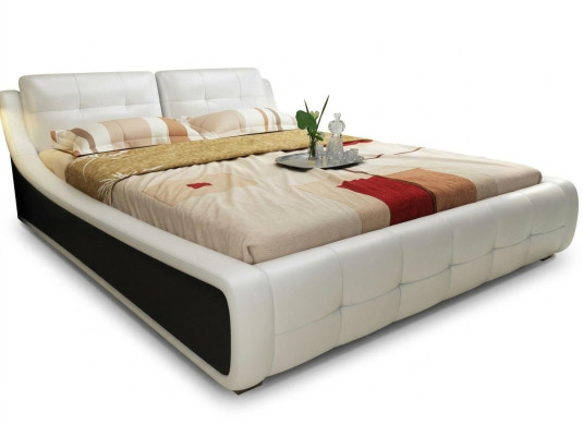 Ontwerp Bed Slaapkamer Bedden Textiel Hotel Luxe Bekleding Meubels Stof Meubels