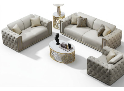 Sofagroep 3+2+1 Zits Klassieke Bankwoonkamerbank Sofa's Bekleding