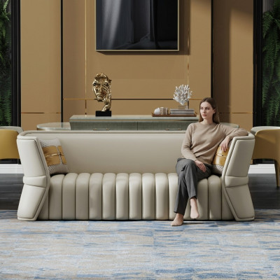 Sofa 3 zits zithoekbank banken banken gestoffeerd driezits luxe meubels